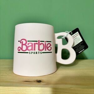 NWT Barbie Sports Tennis Light Pink Mug 21oz